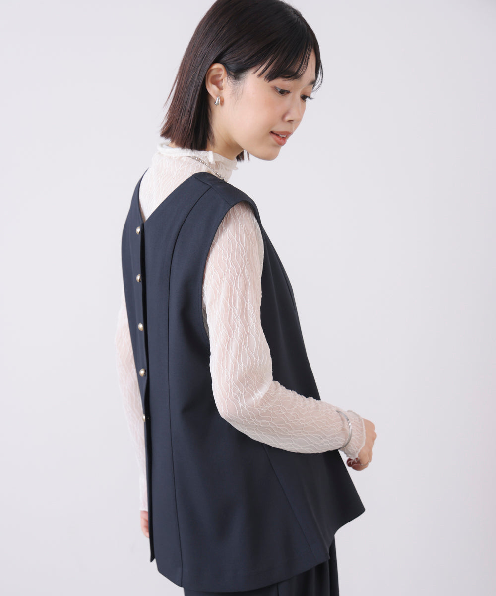 幾何学柄レースタートル