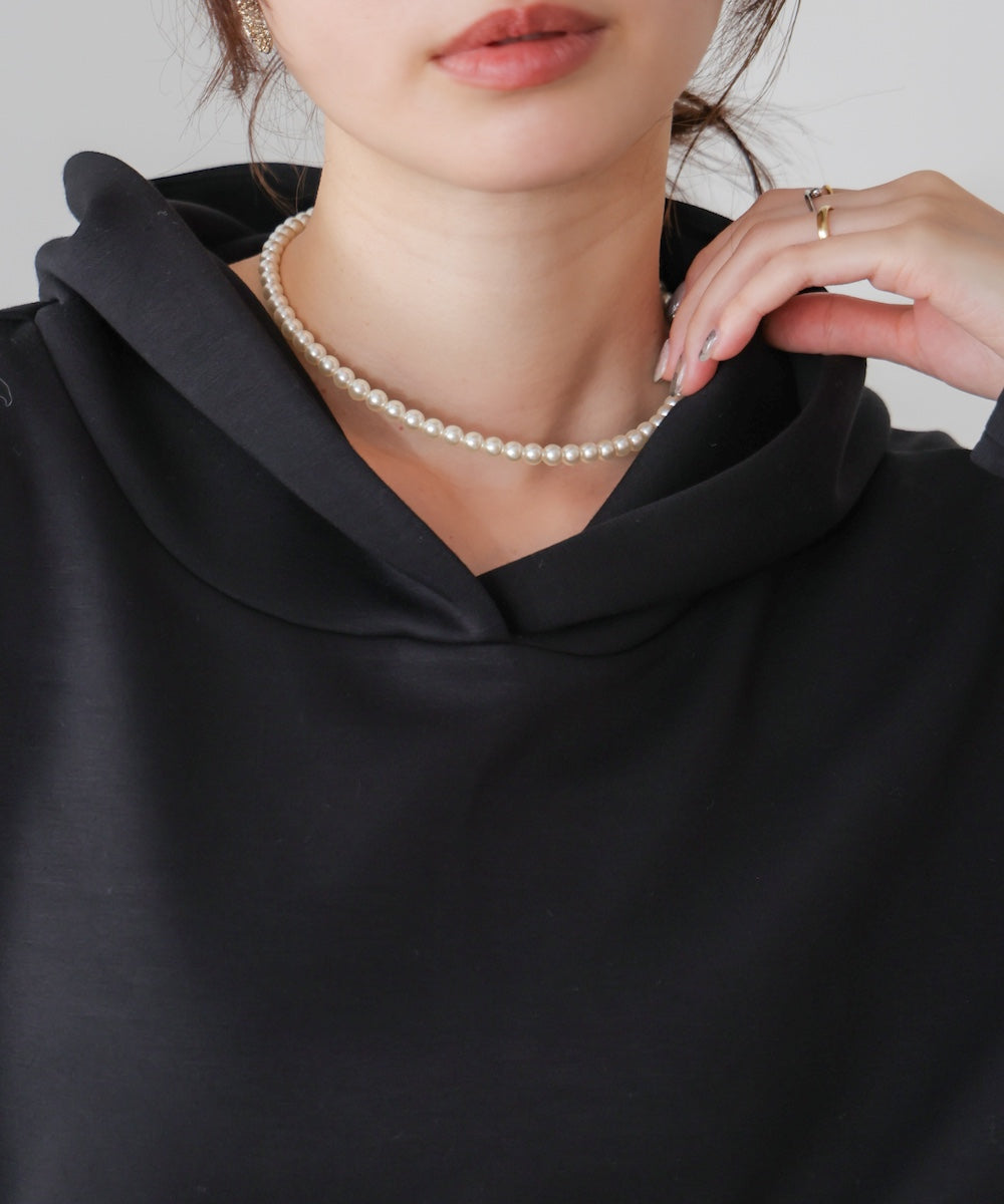 ワイヤーボールネックレス