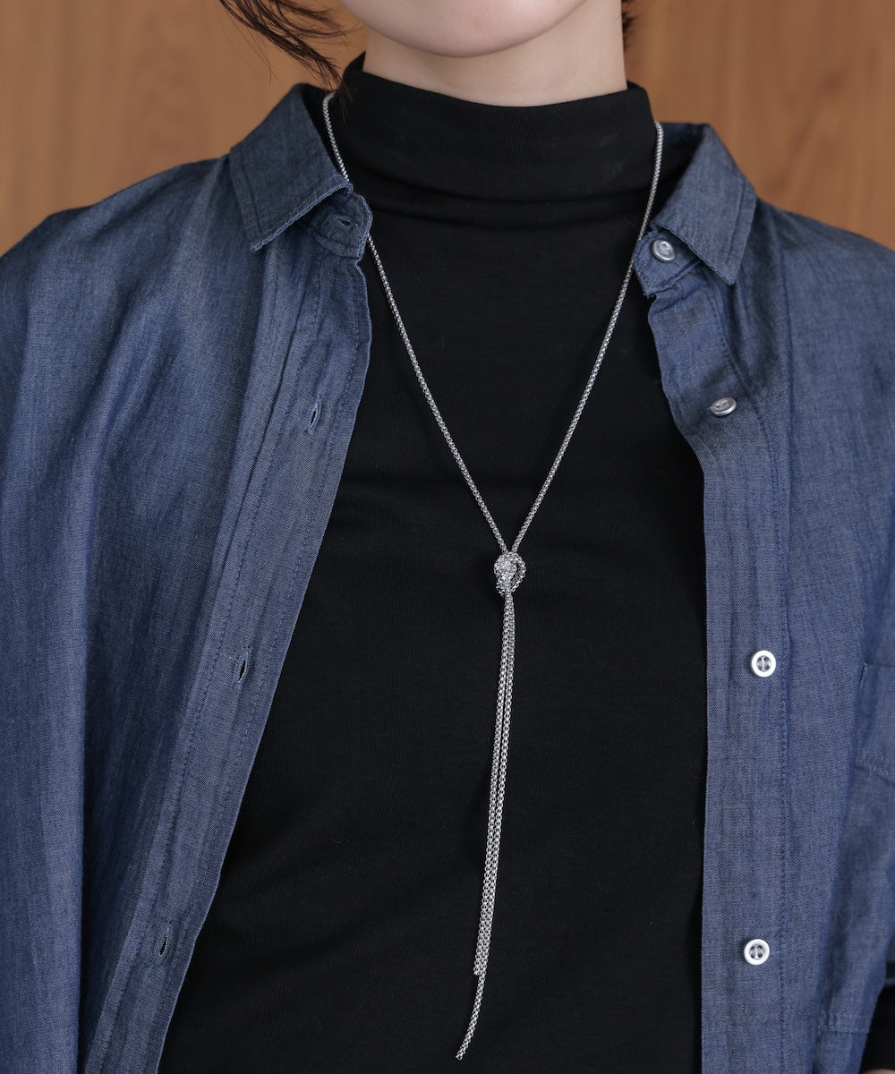 ネジリチェーンネックレス