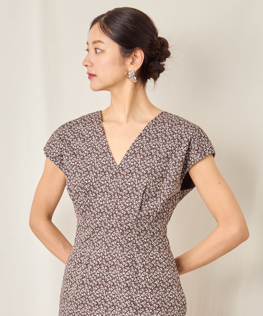 FLOWER PRINT DRESS
