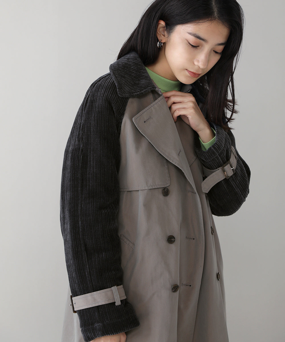 BouJeloud シャンブレートレンチコート