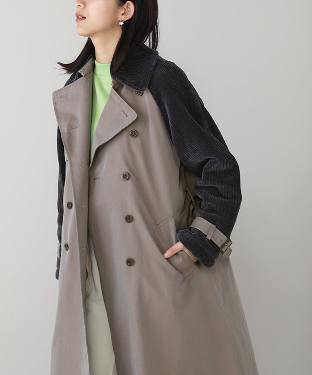 BouJeloud シャンブレートレンチコート