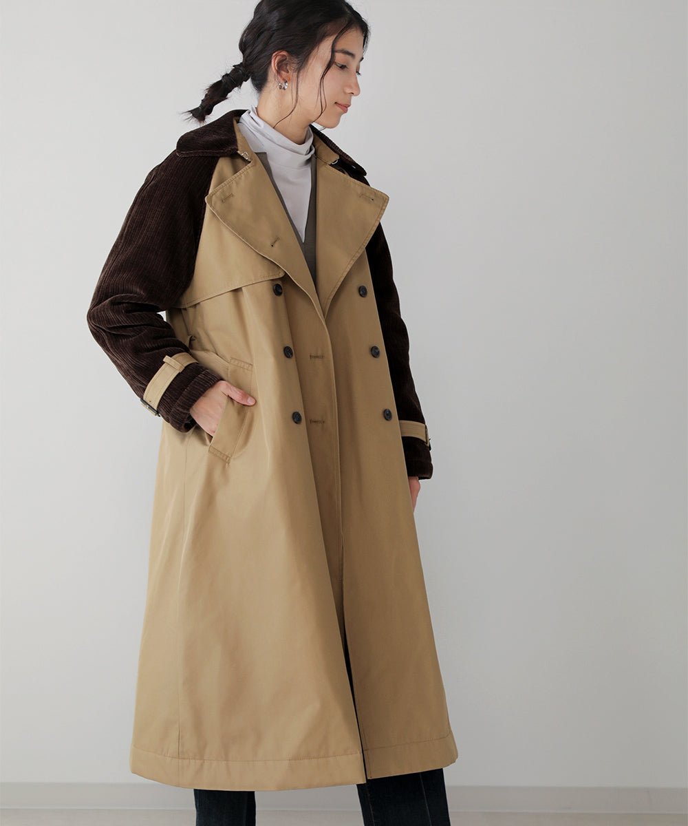 BouJeloud シャンブレートレンチコート