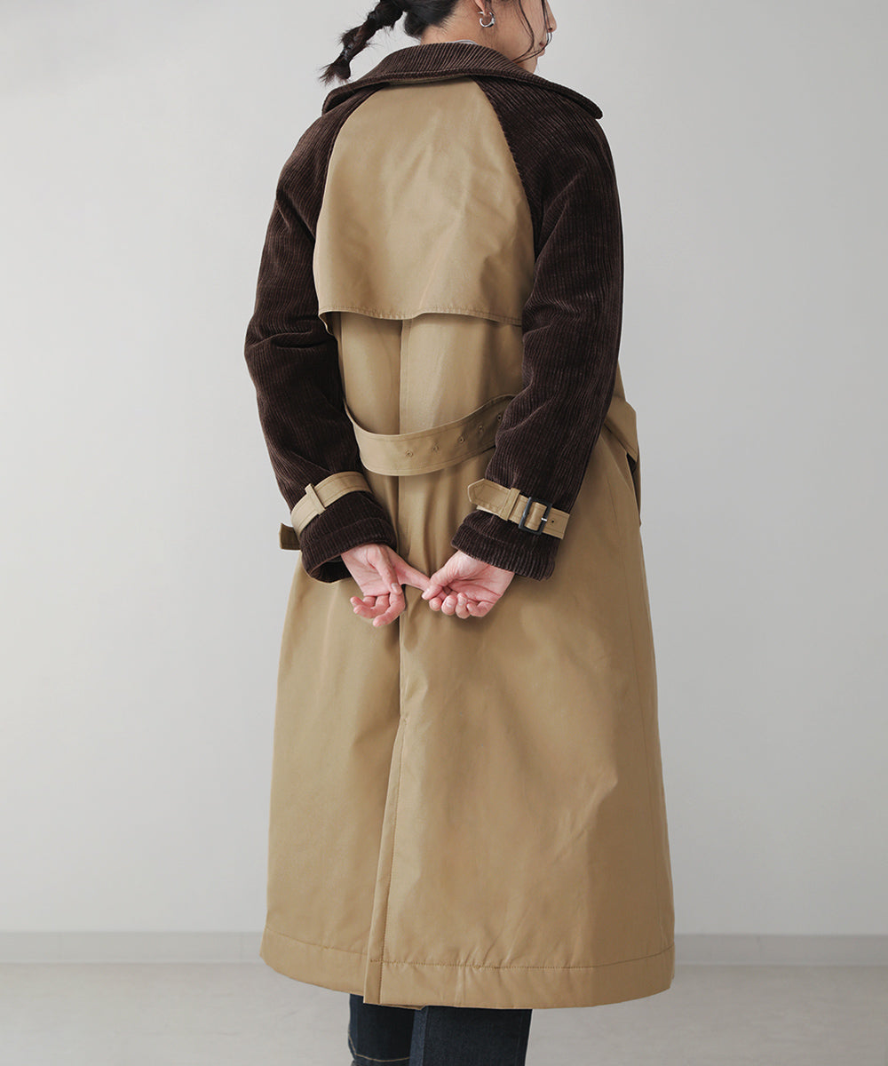 BouJeloud シャンブレートレンチコート