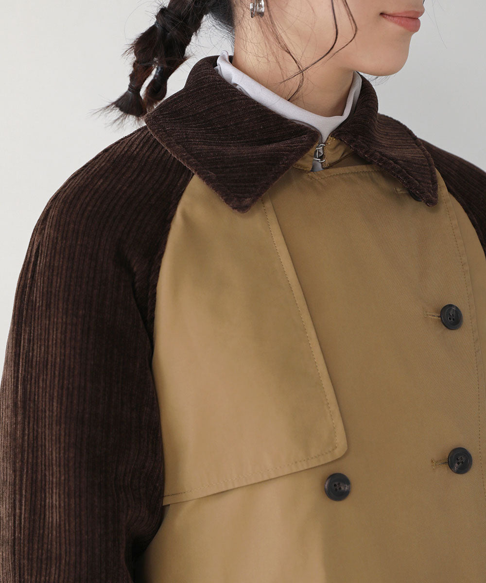 BouJeloud シャンブレートレンチコート