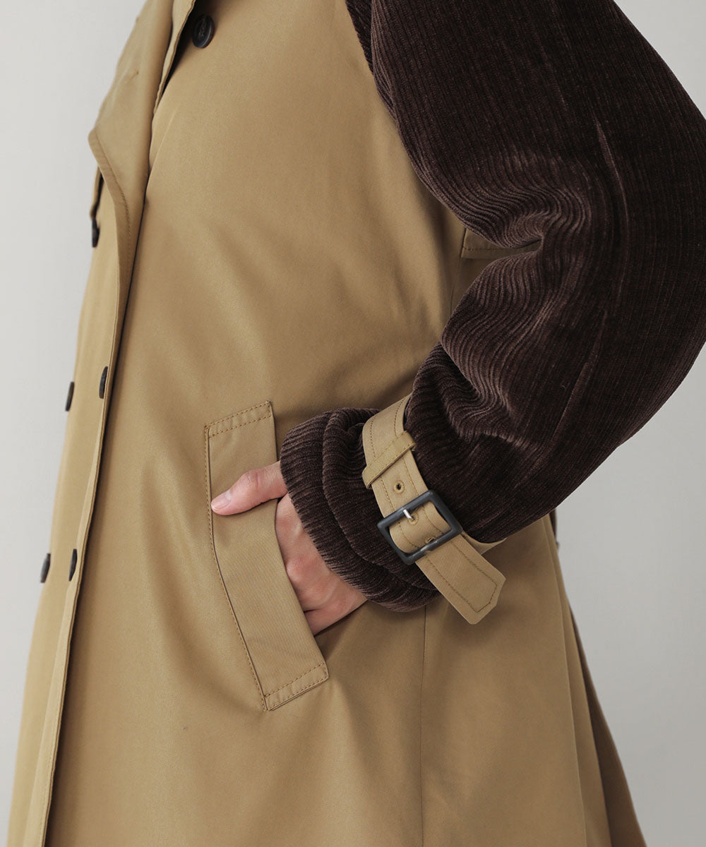 BouJeloud シャンブレートレンチコート