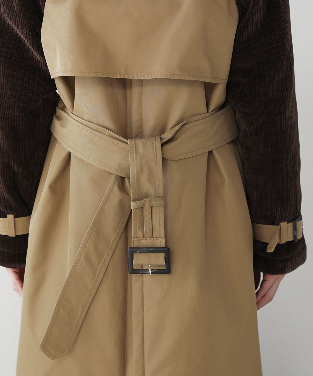 BouJeloud シャンブレートレンチコート
