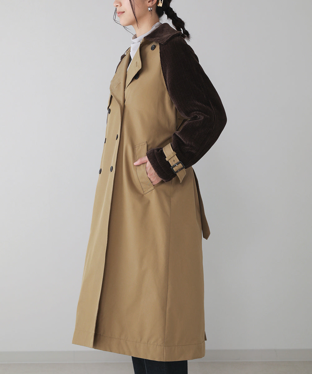 BouJeloud シャンブレートレンチコート