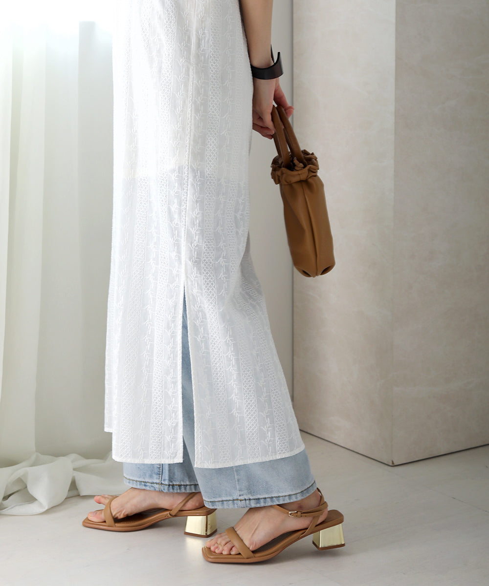 レースキャミワンピース