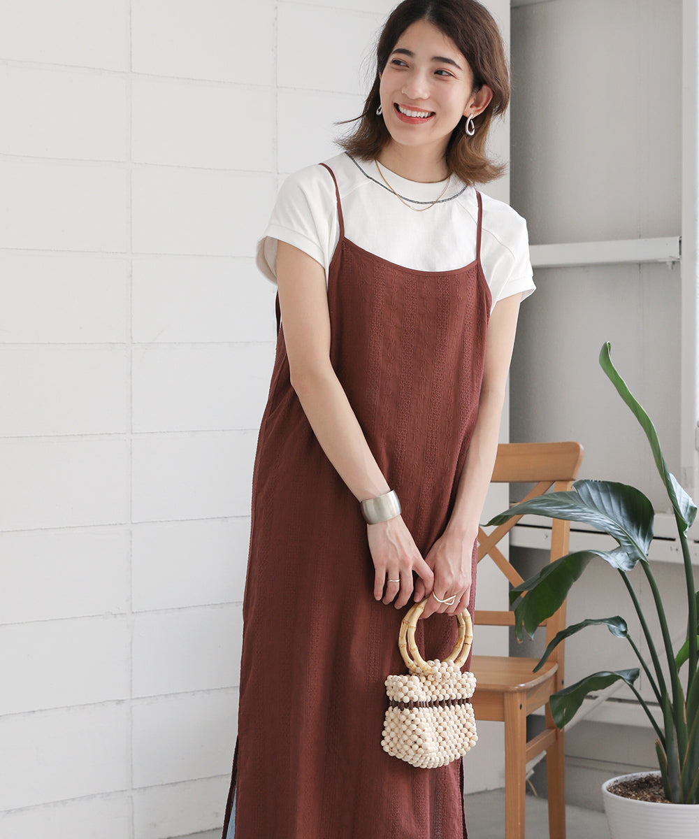 レースキャミワンピース