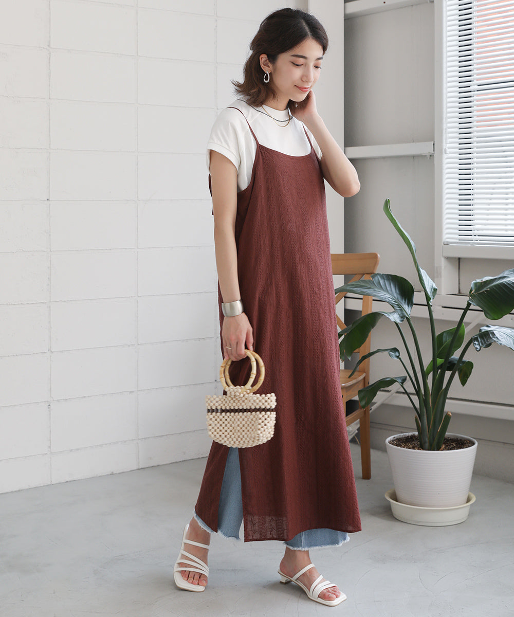 レースキャミワンピース