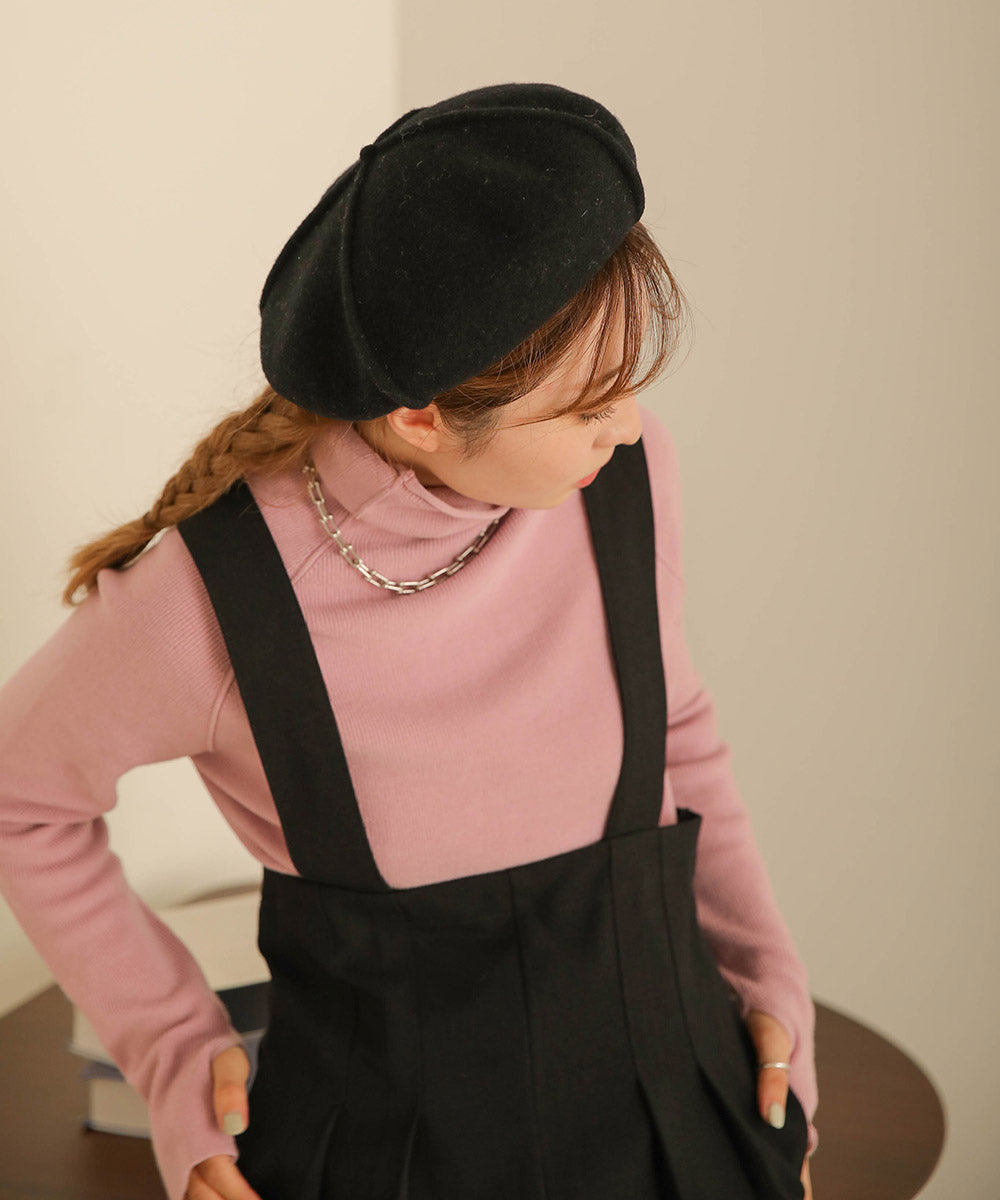 Bab クロスラインフェルト帽