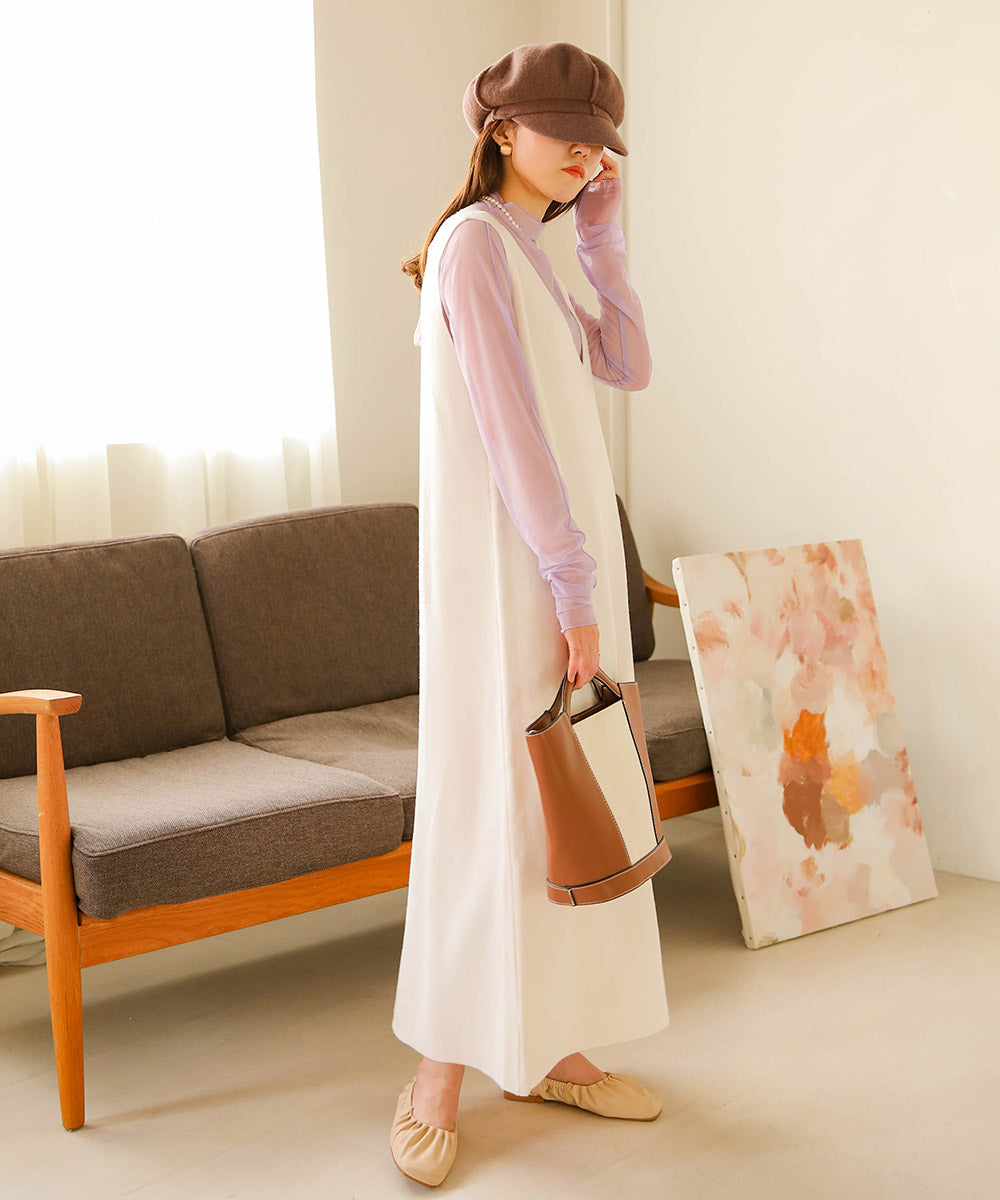 Bab クロスラインフェルト帽