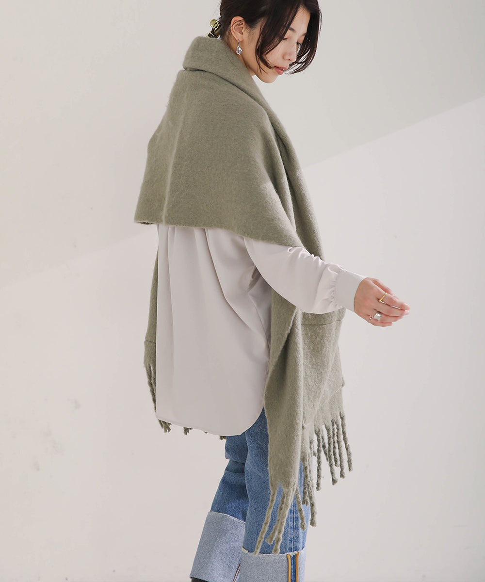 BouJeloud ポケットツキラージストール