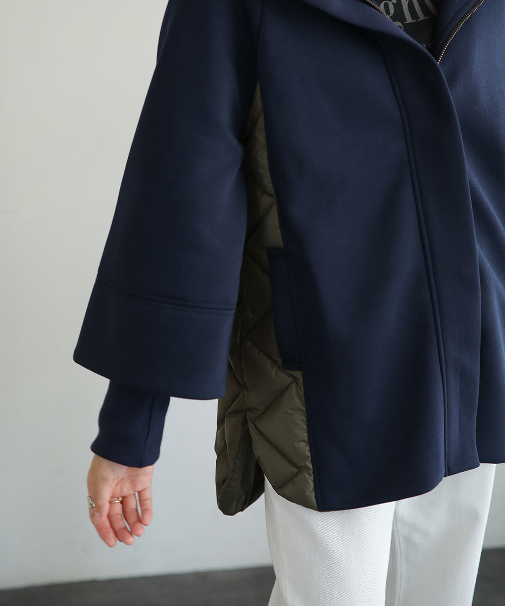 BouJeloud ダイバーフーディ切替ダウンコート