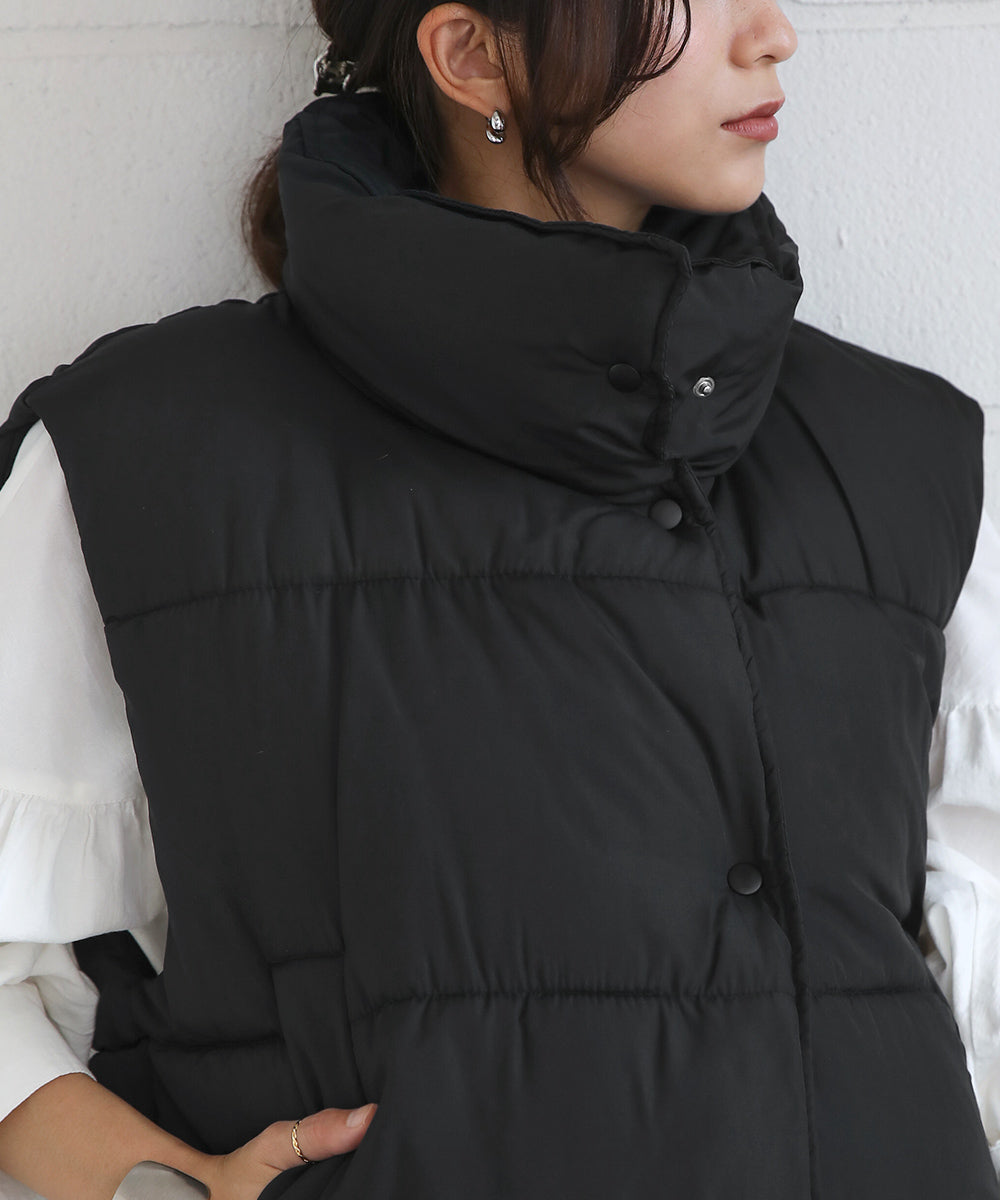 BouJeloud ビックシルエット中綿ベスト