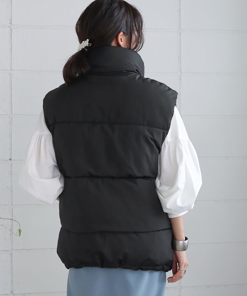 BouJeloud ビックシルエット中綿ベスト