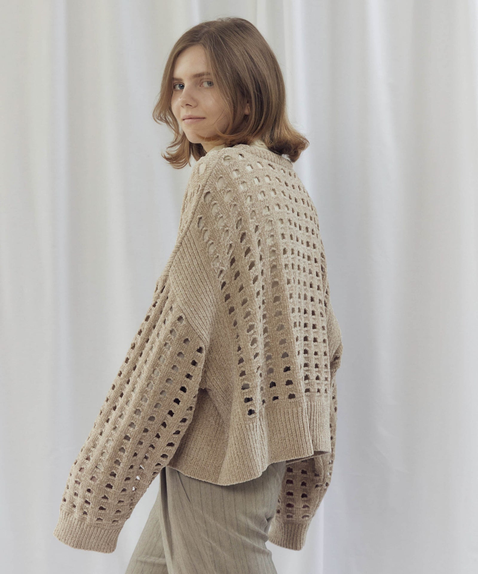 MORE MESH KNIT (モールメッシュニット)