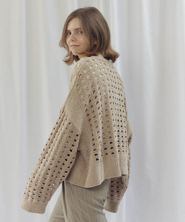 MORE MESH KNIT (モールメッシュニット)