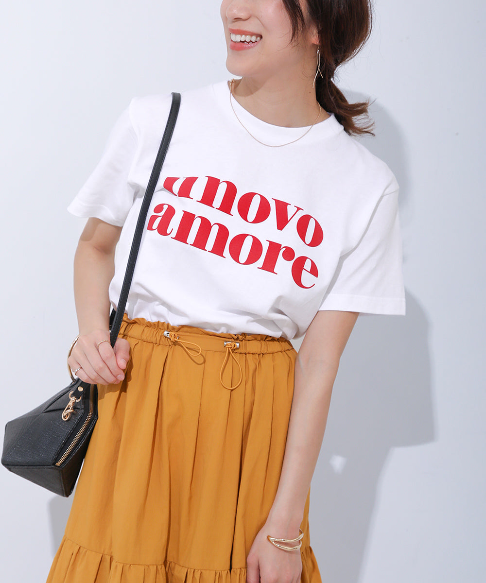 BouJeloud unovo amore Tシャツ