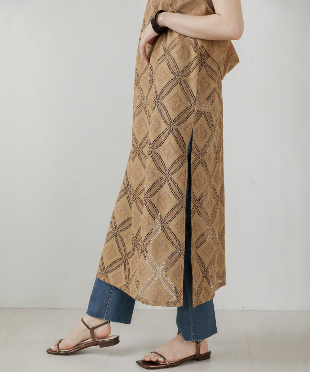 サークルレースレイヤードワンピース