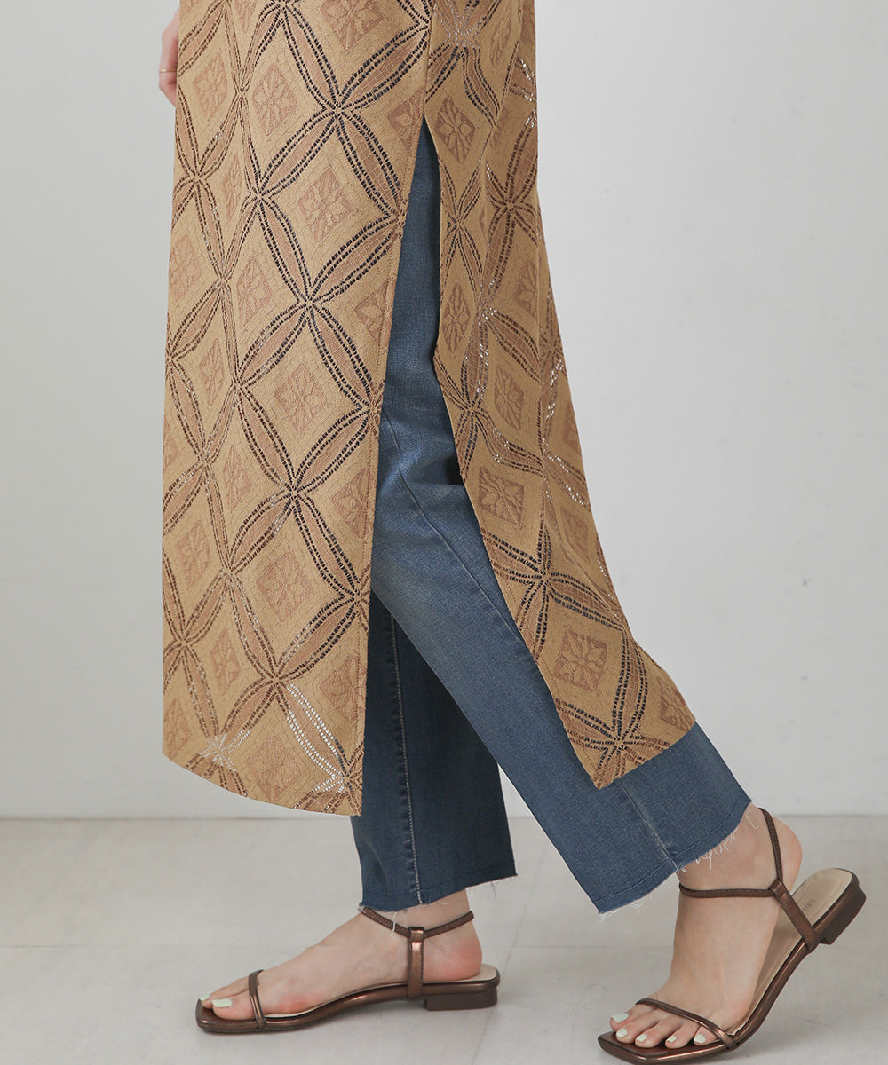 サークルレースレイヤードワンピース