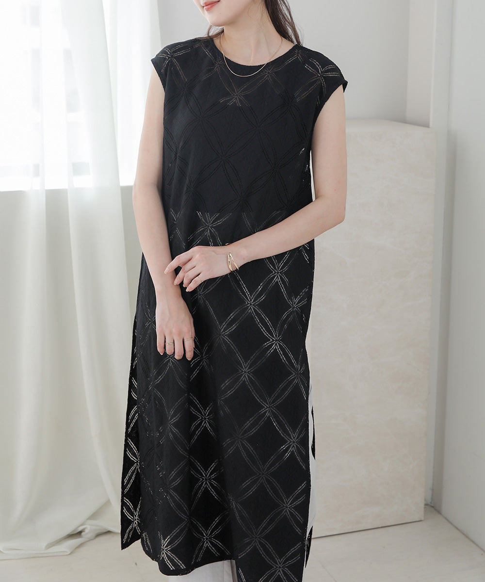 サークルレースレイヤードワンピース