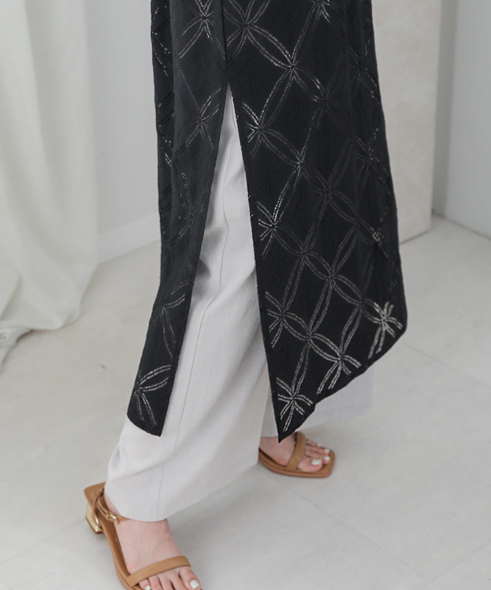 サークルレースレイヤードワンピース