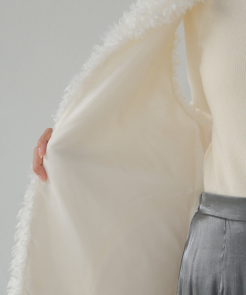 ロングプードルエコファーベスト