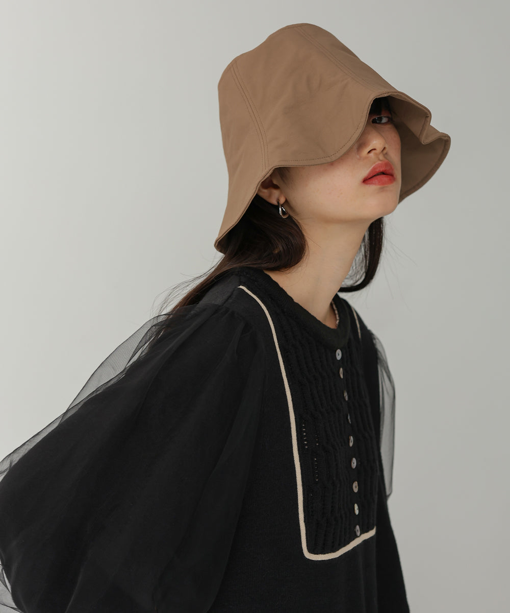 Bab バックリボンバケットハット