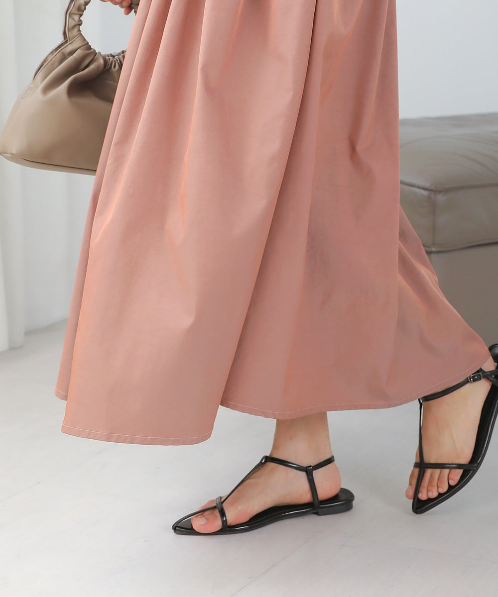 シャンブレータックスカート