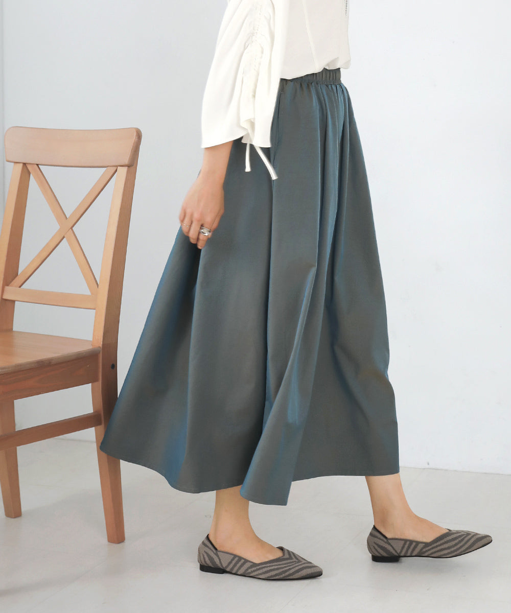 シャンブレータックスカート