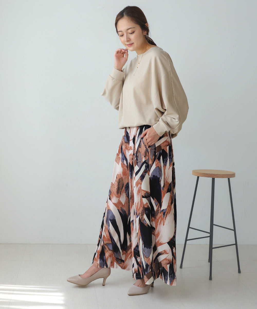 ポンチローマバックロゴプルオーバー