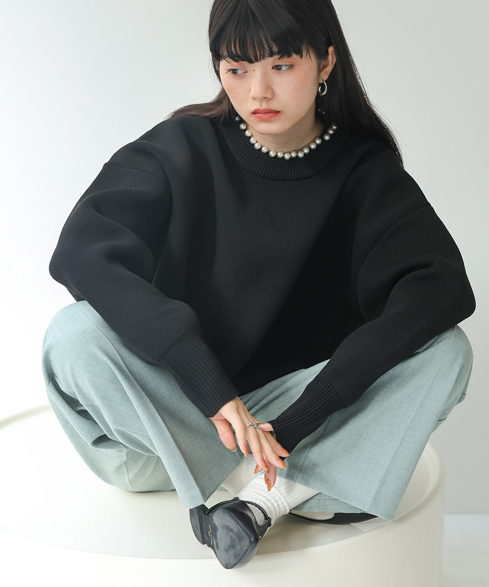 Bab パールニットプルオーバー
