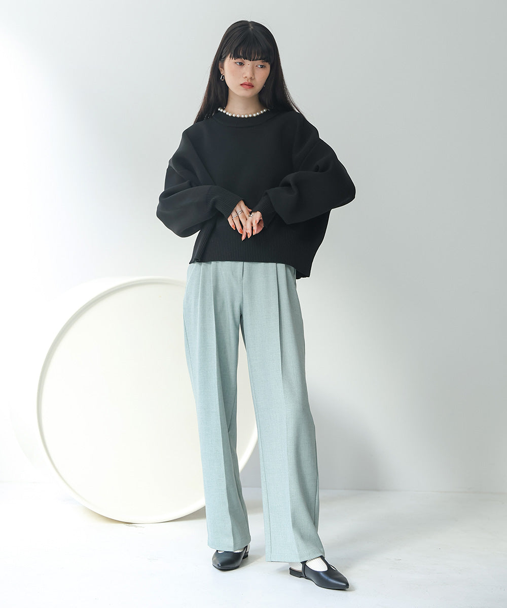 Bab パールニットプルオーバー
