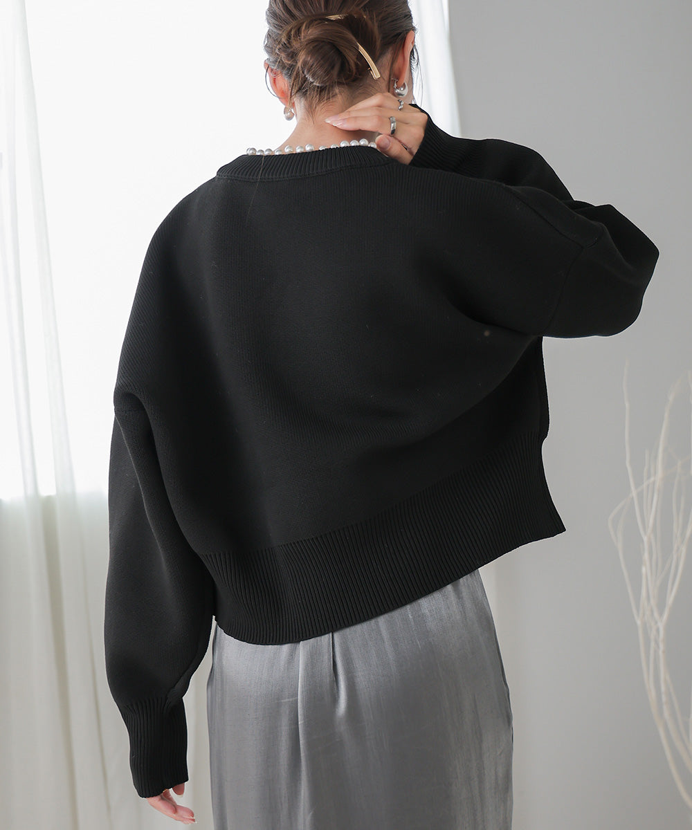 Bab パールニットプルオーバー