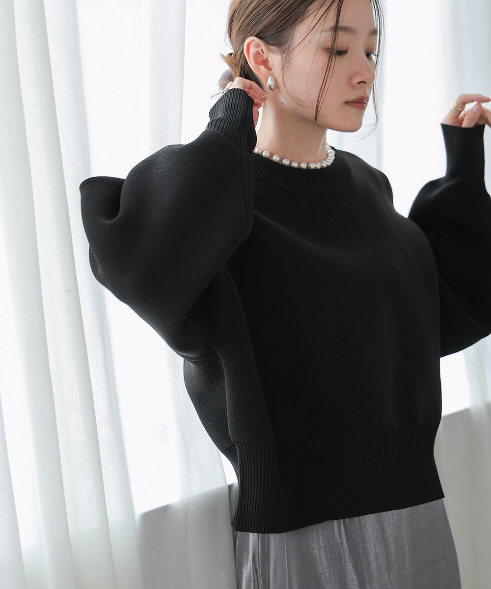 Bab パールニットプルオーバー