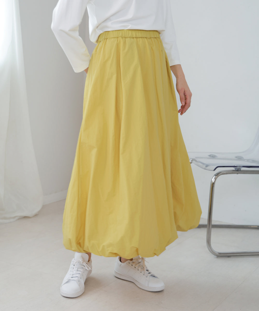 ナイロンタフタバルーンスカート