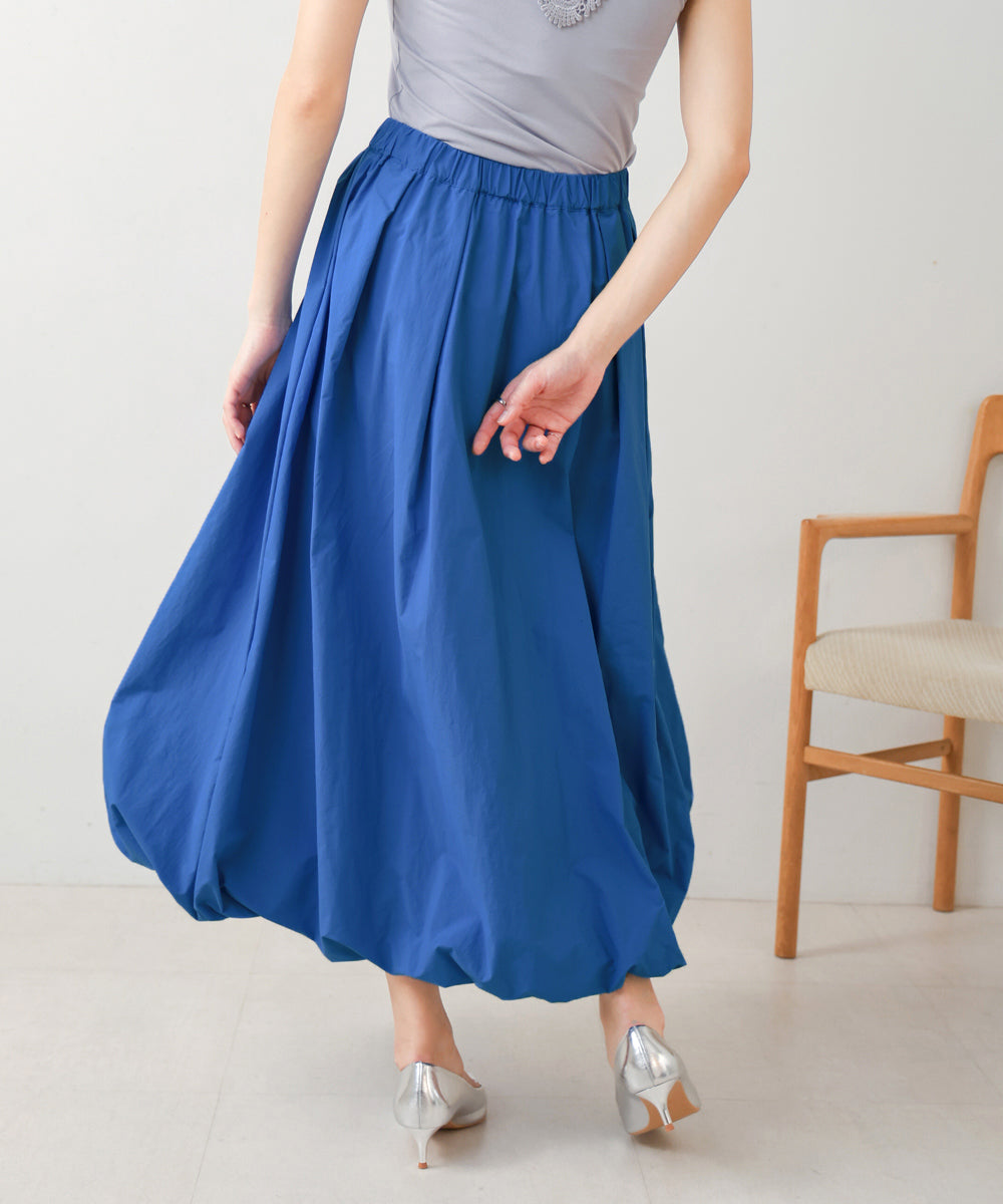 ナイロンタフタバルーンスカート
