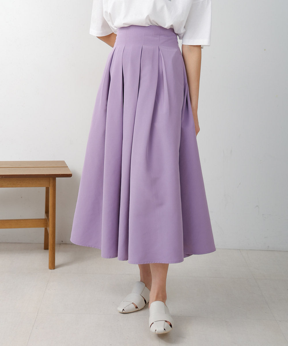 ソフトラグランタックフレアスカート