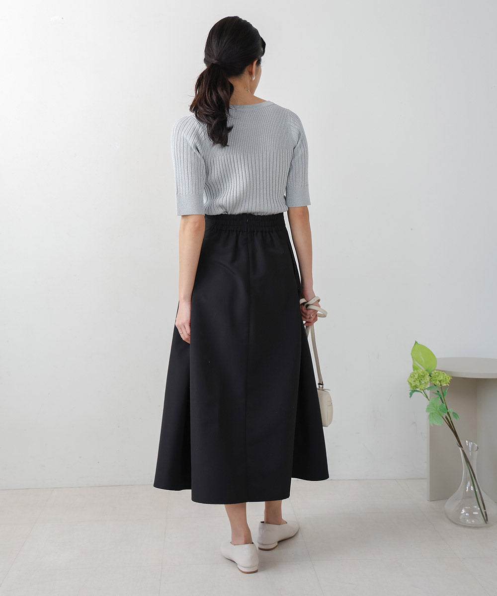 ソフトラグランタックフレアスカート