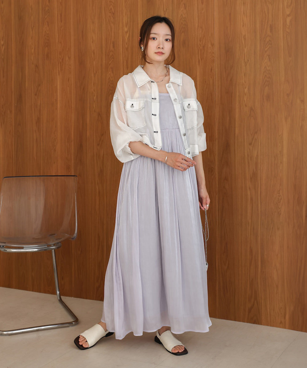 シアーシャツブルゾン