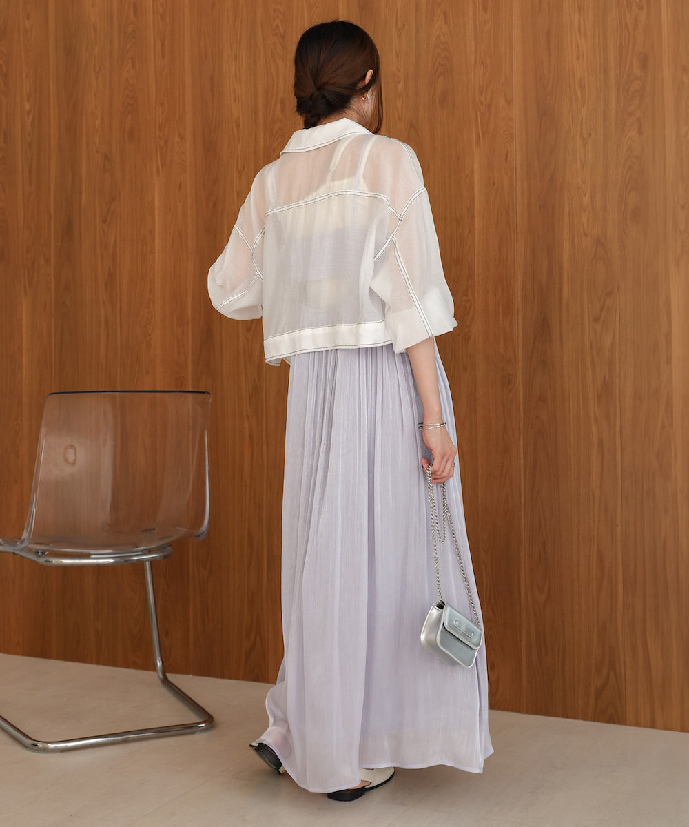 シアーシャツブルゾン