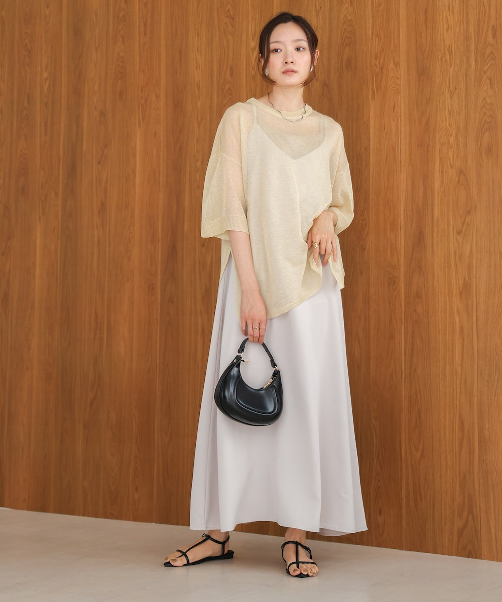 シアーラメニットプルオーバー