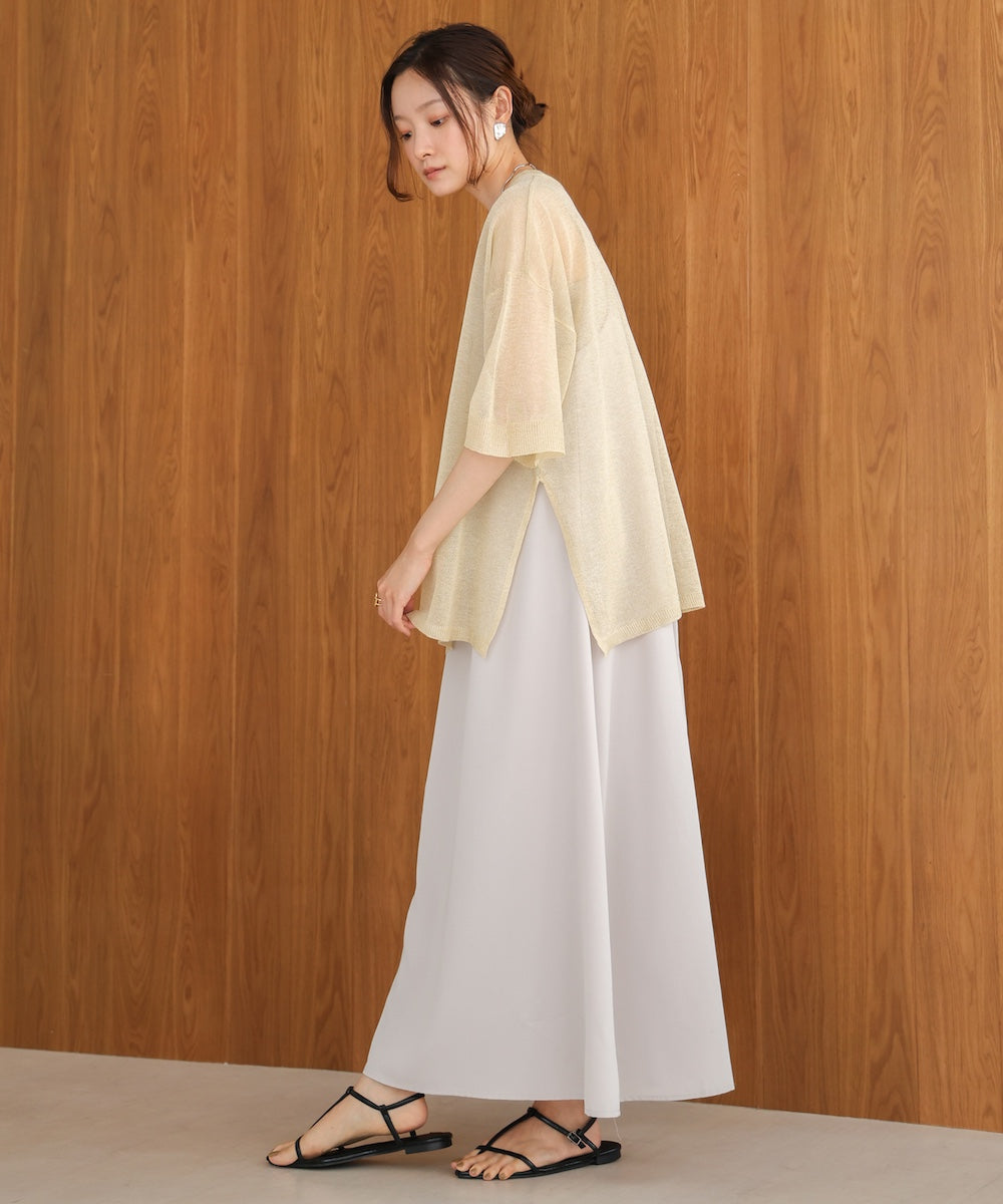 シアーラメニットプルオーバー