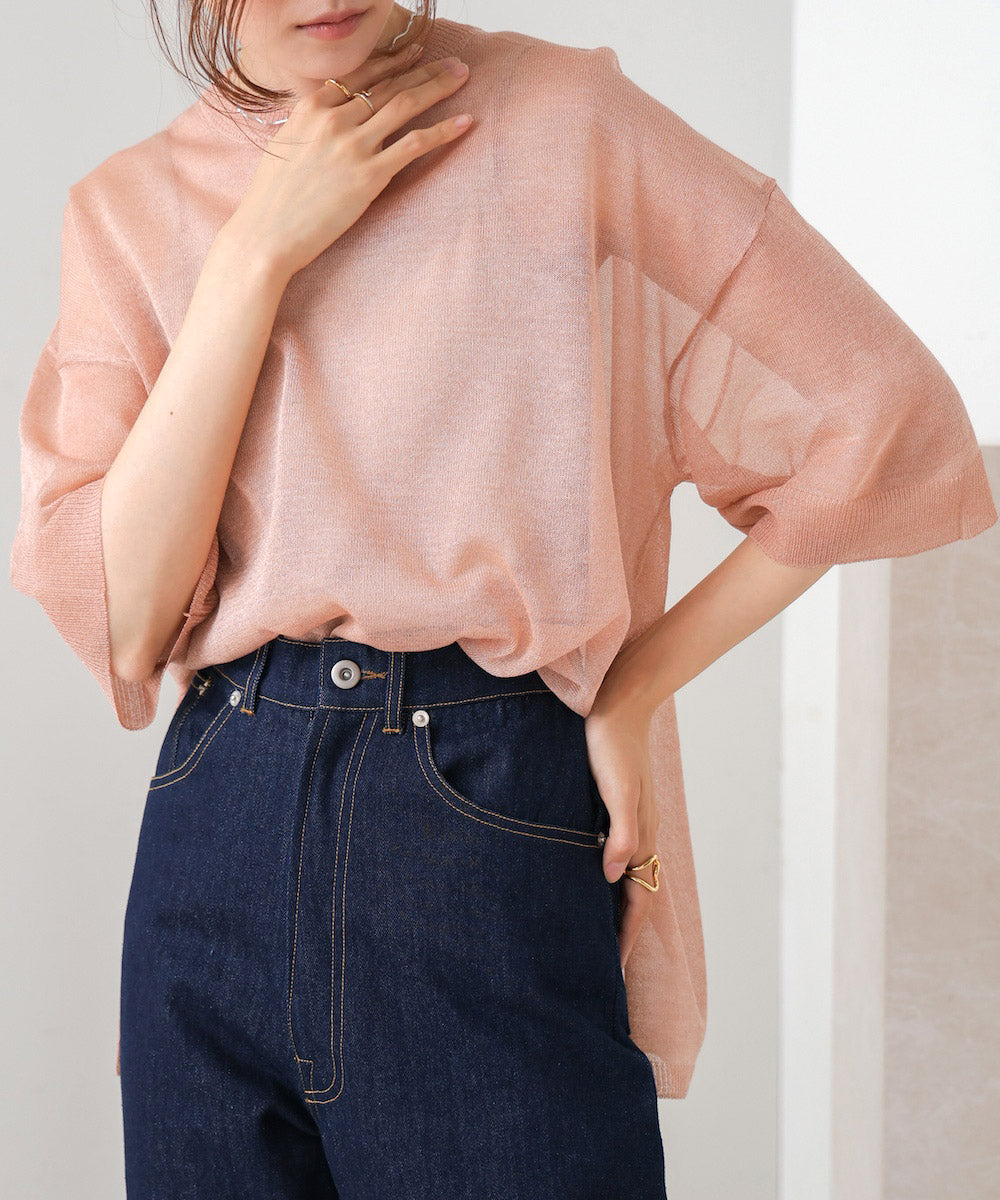 シアーラメニットプルオーバー