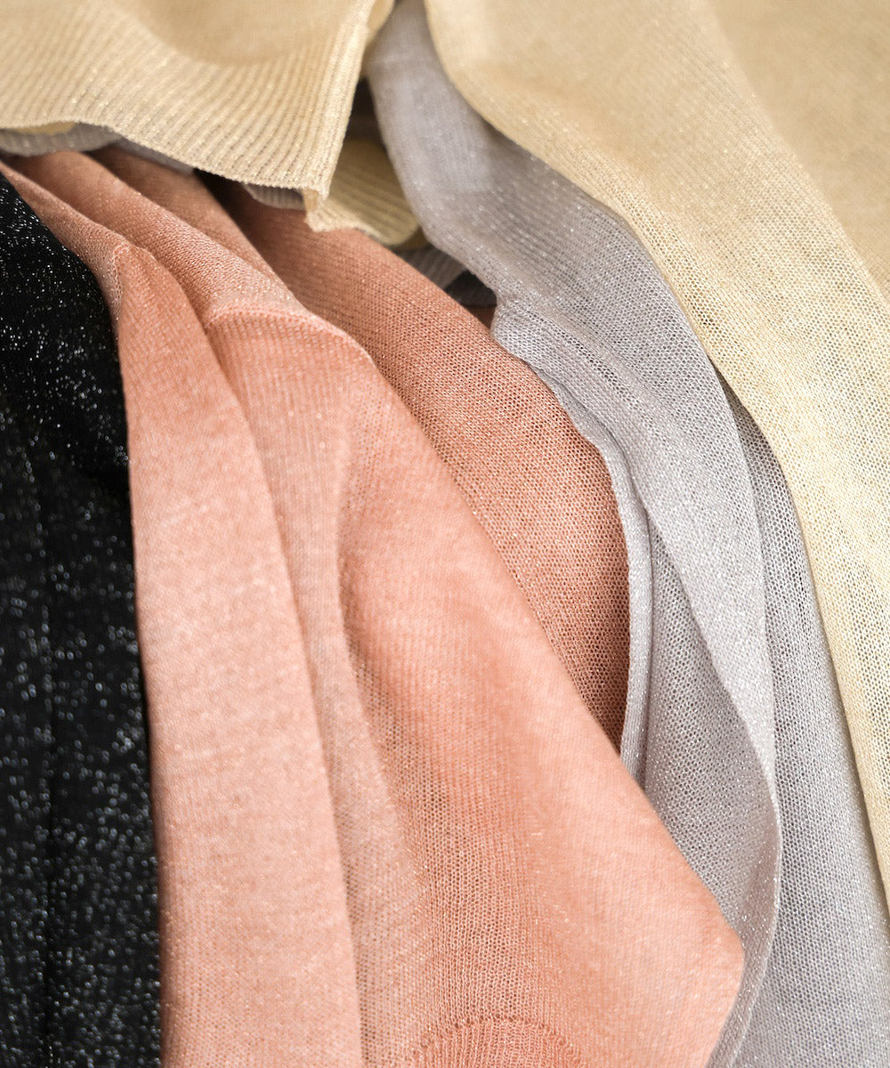 シアーラメニットプルオーバー