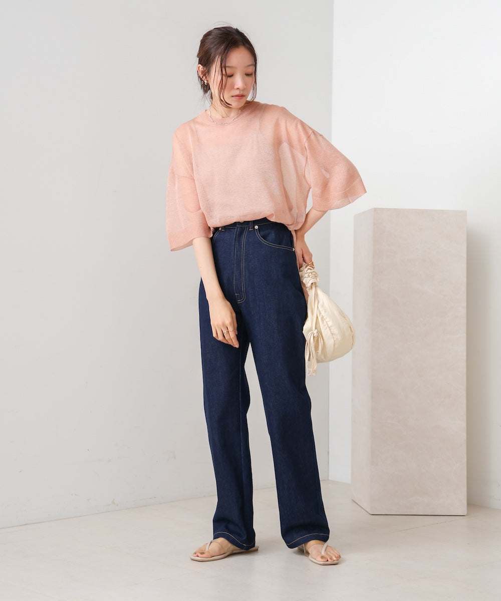 シアーラメニットプルオーバー