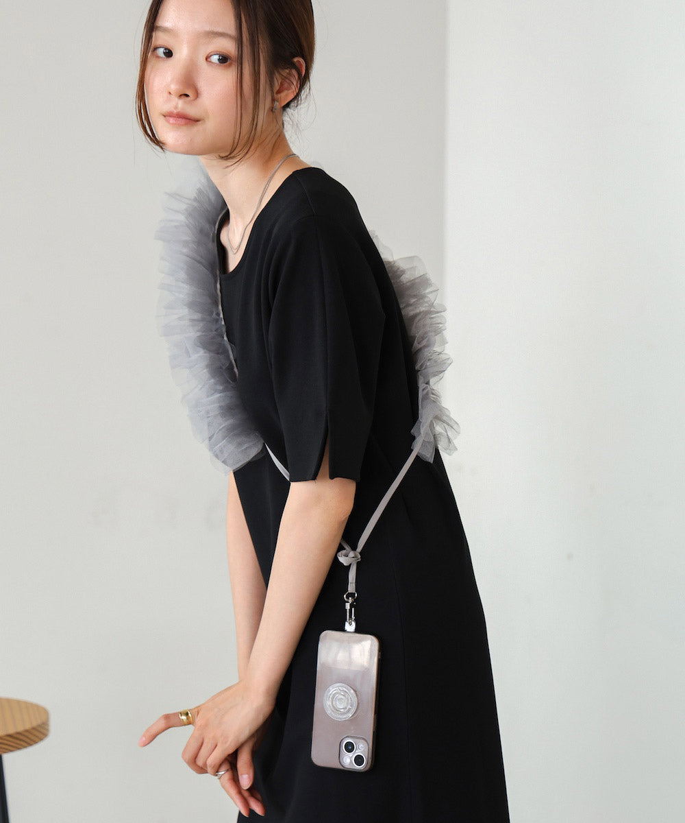 ショルダーチュールスマホストラップ