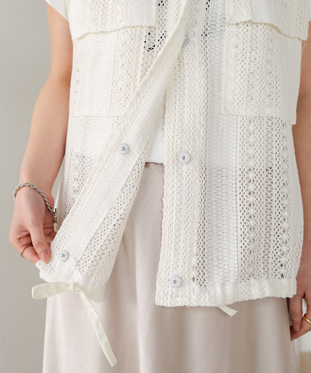 ラッセルレースワークベスト